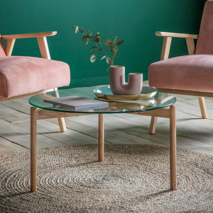 Freeman Natural Coffee Table by Hudson Living | Style Our Home