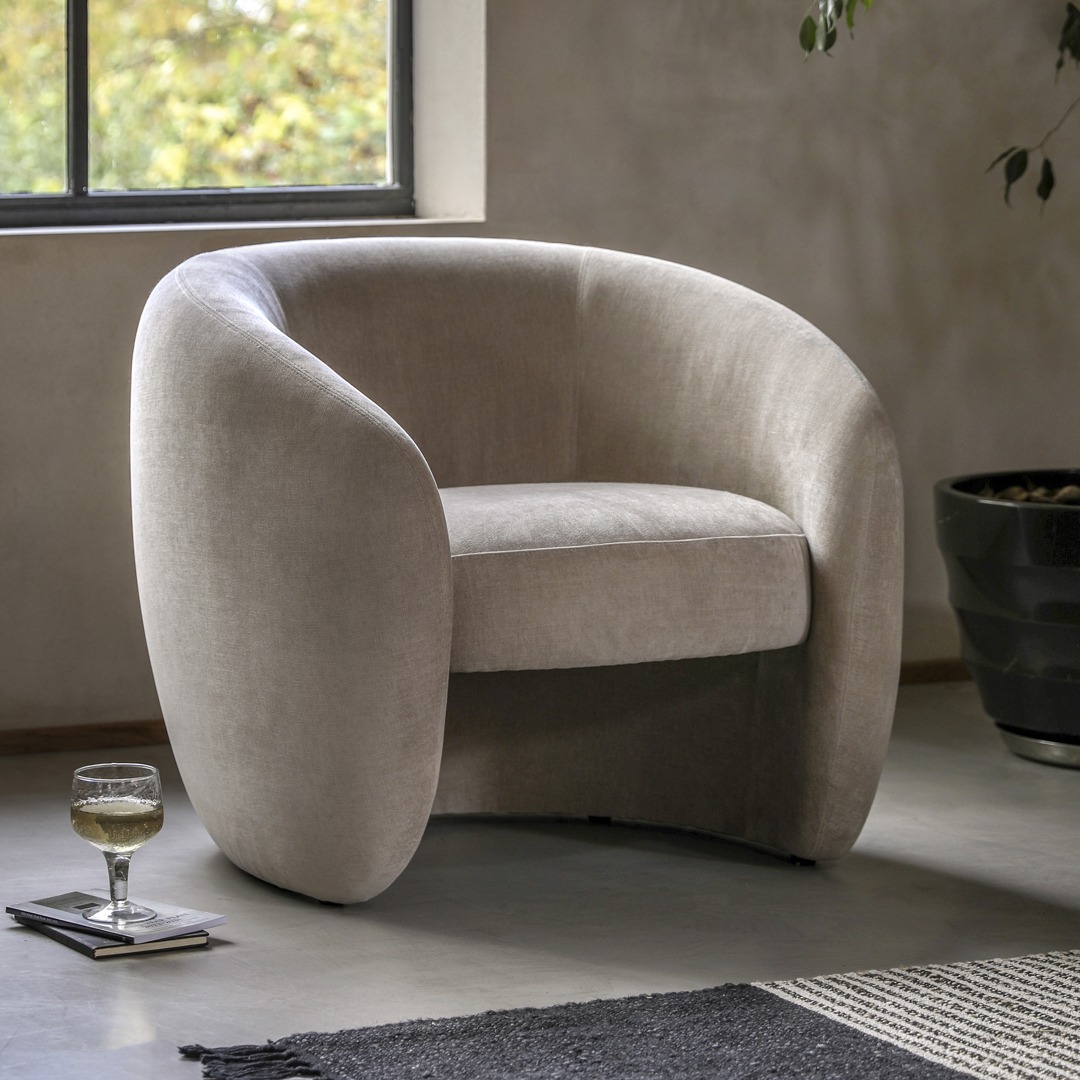 Ellera Armchair Cream By Gallery Living | Style Our Home