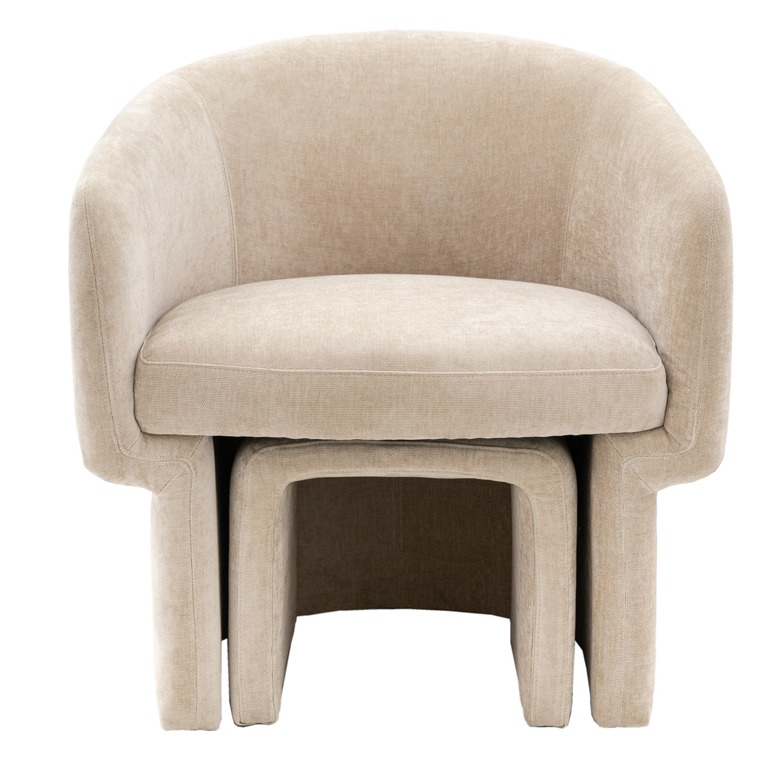 Aro Armchair Cream By Gallery Living | Style Our Home 