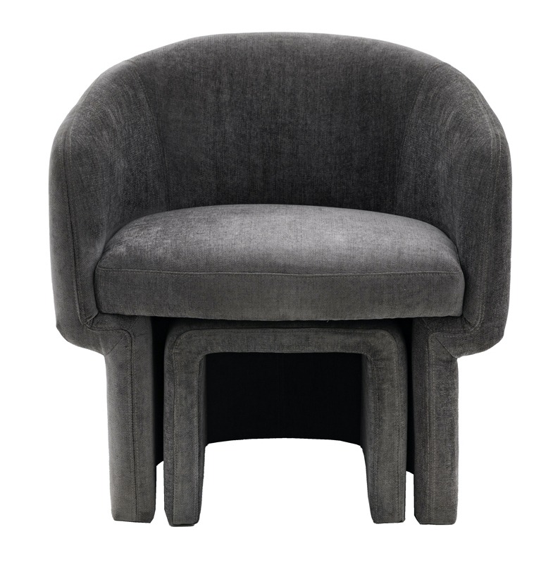 Aro Armchair Anthracite By Gallery Living | Style Our Home