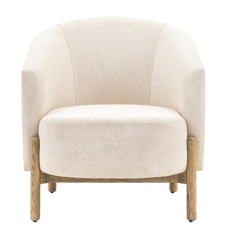 Tainton Armchair Natural By Gallery Living | Style Our Home