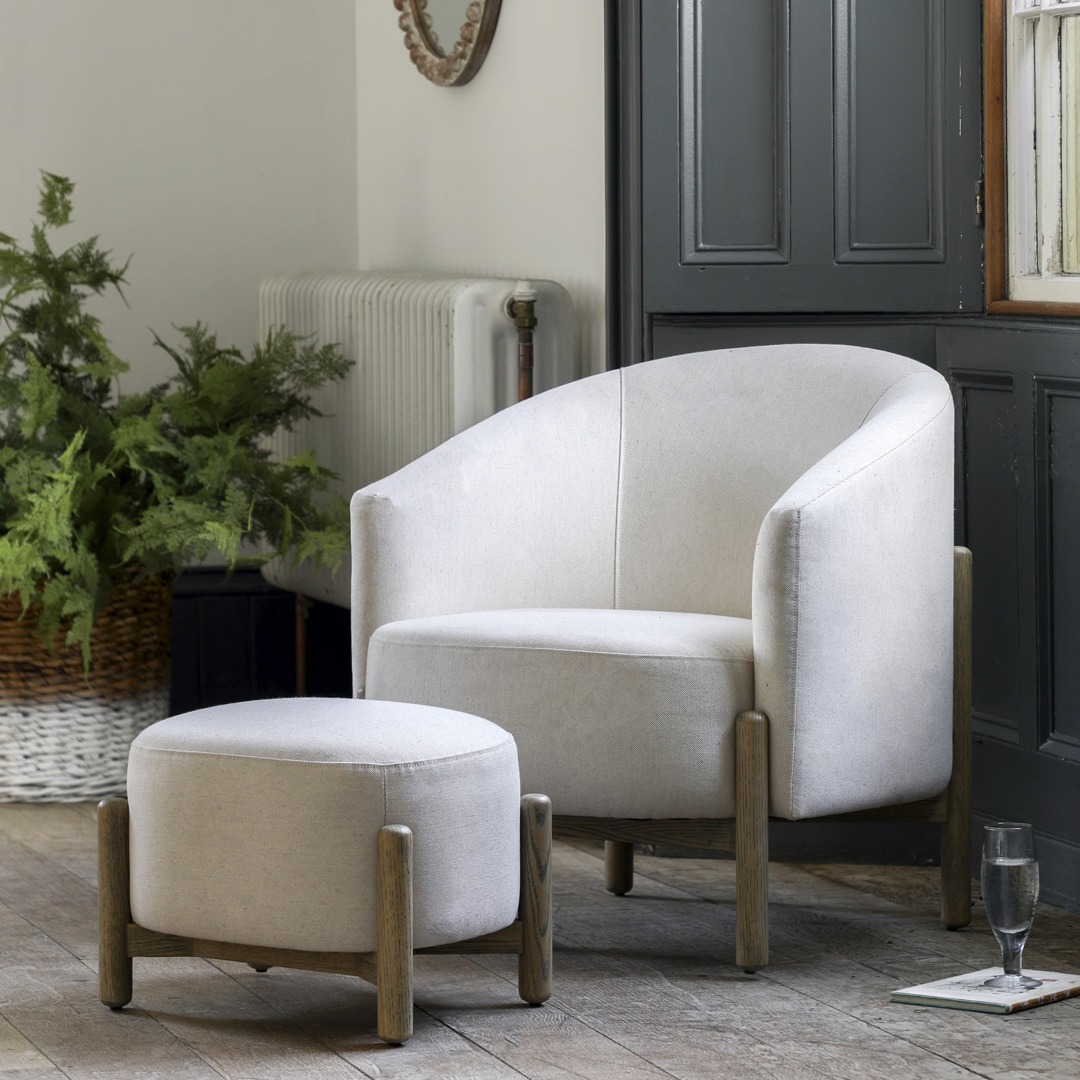 Tainton Armchair Natural By Gallery Living | Style Our Home