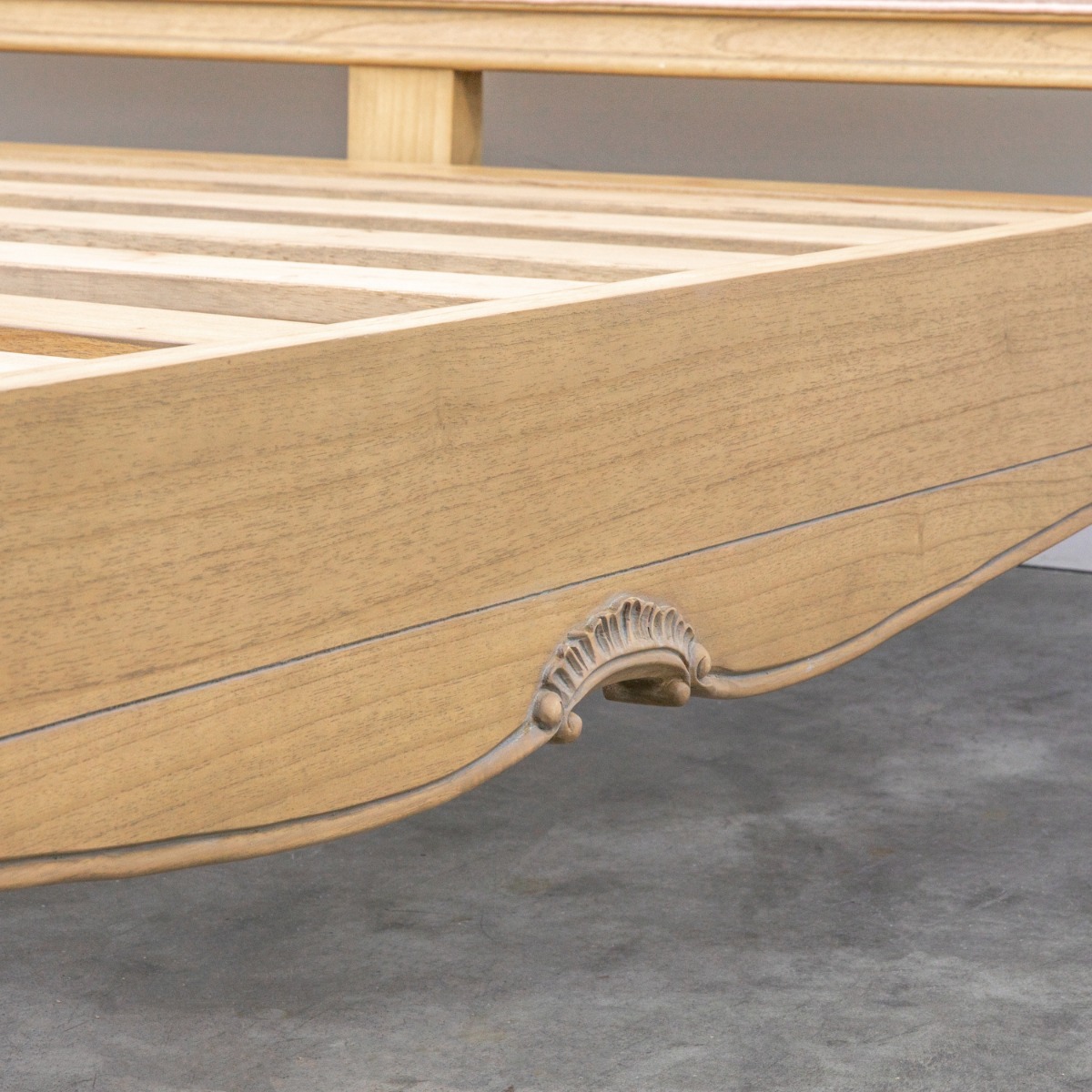 Chic Weathered 6ft Super Kingsize Bed (Upholstered) - Style Our Home