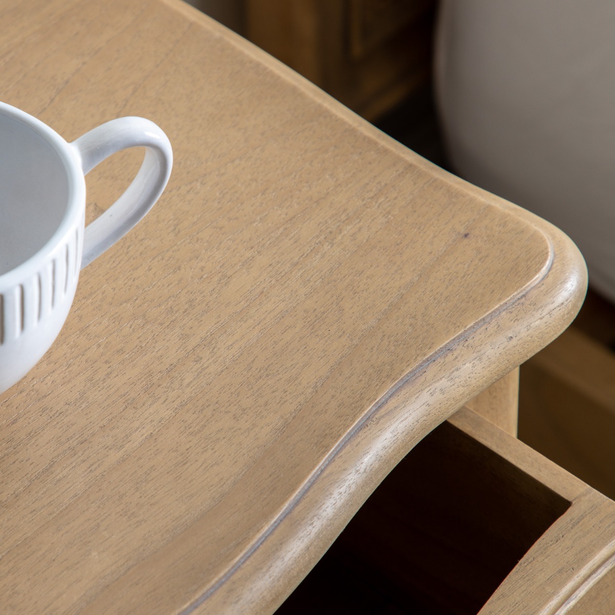 Palais Weathered Bedside Table by Gallery Living | Style Our Home