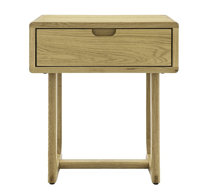 Mella 1 Drawer Bedside Natural By Gallery Living | Style Our Home