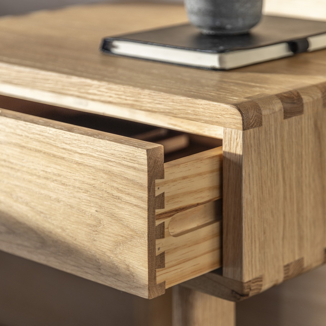 Mella 1 Drawer Bedside Natural By Gallery Living | Style Our Home