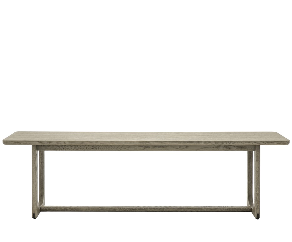 Mella Dining Bench Smoked By Gallery Living | Style Our Home