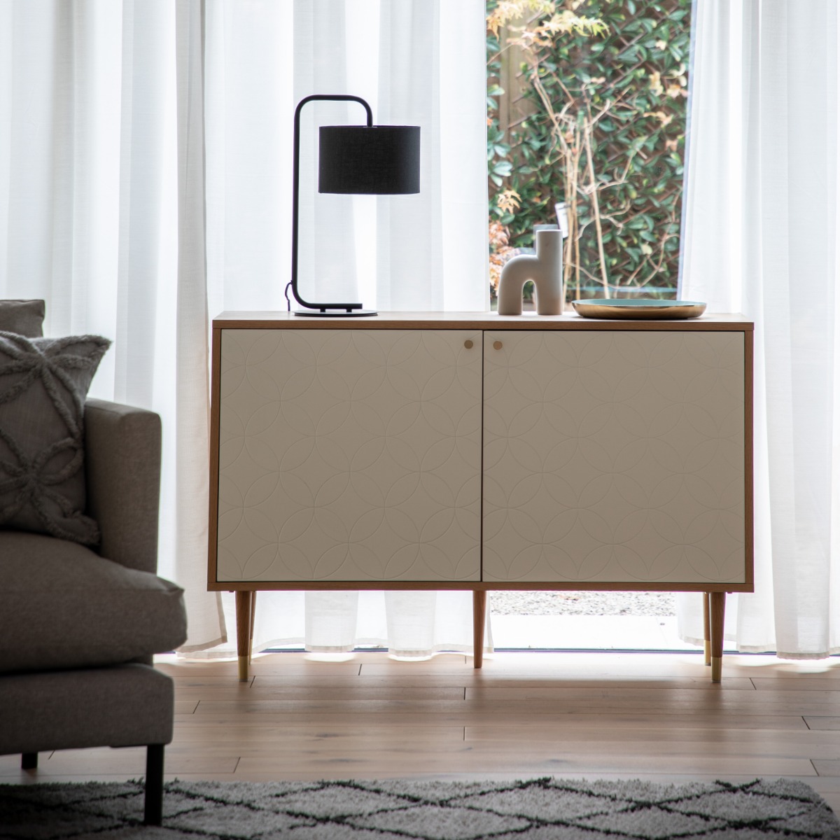 Beverston White Cabinet by Hudson Living | Style Our Home