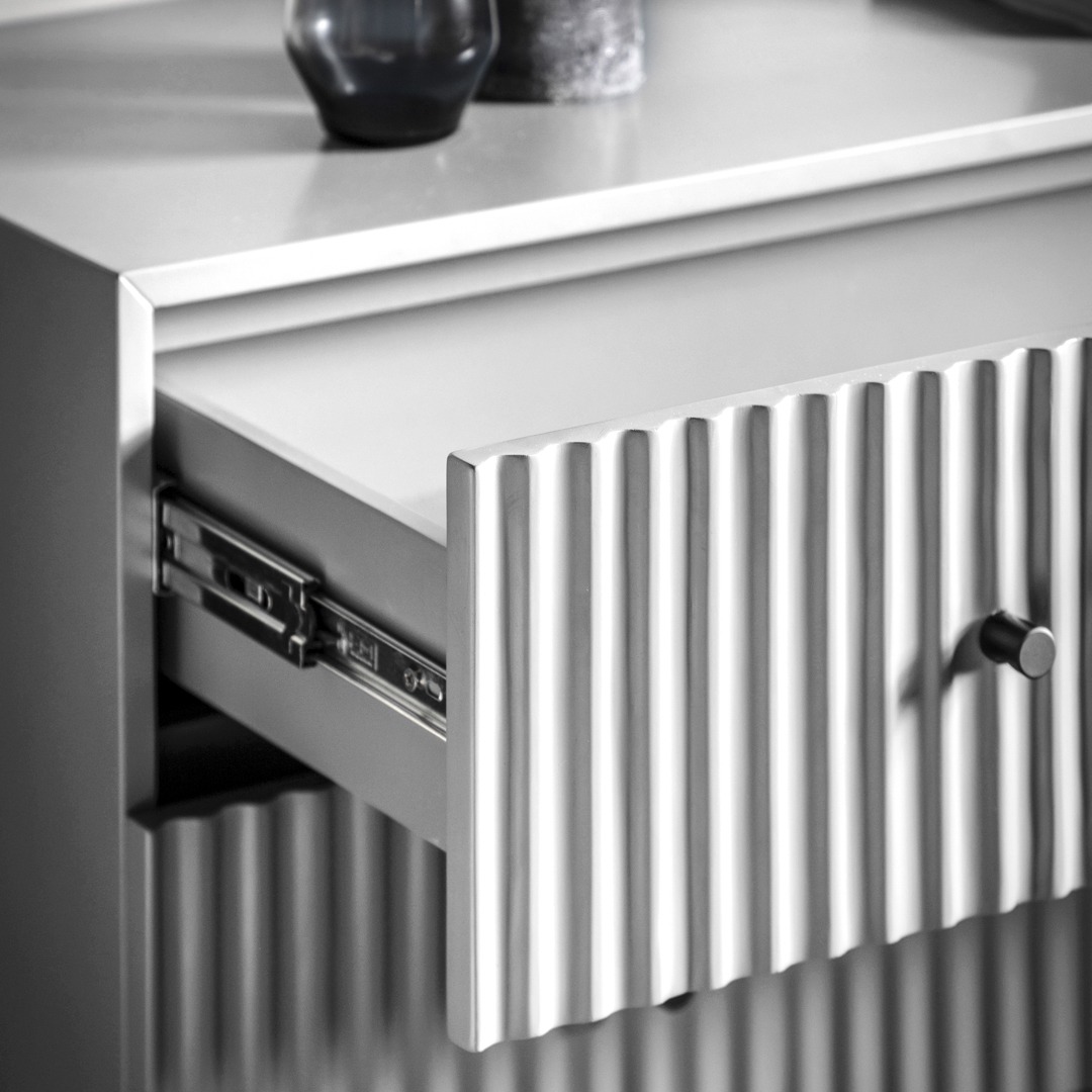 Halton 3 Drawer Chest White By Gallery Living | Style Our Home