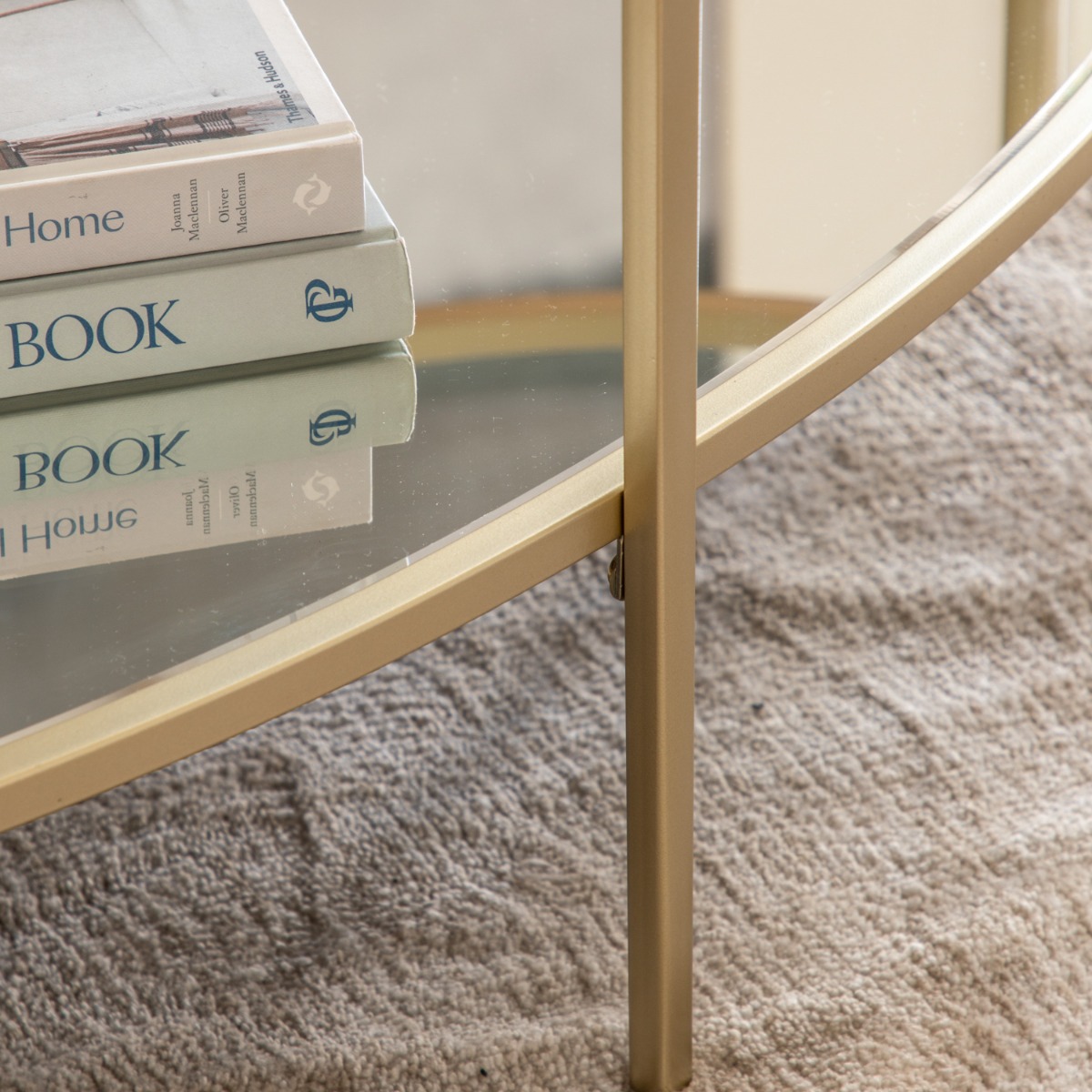 Hudson Champagne Coffee Table - Style Our Home