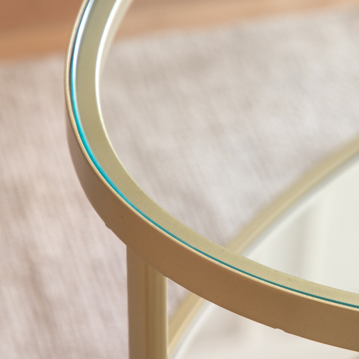 Hudson Champagne Coffee Table - Style Our Home