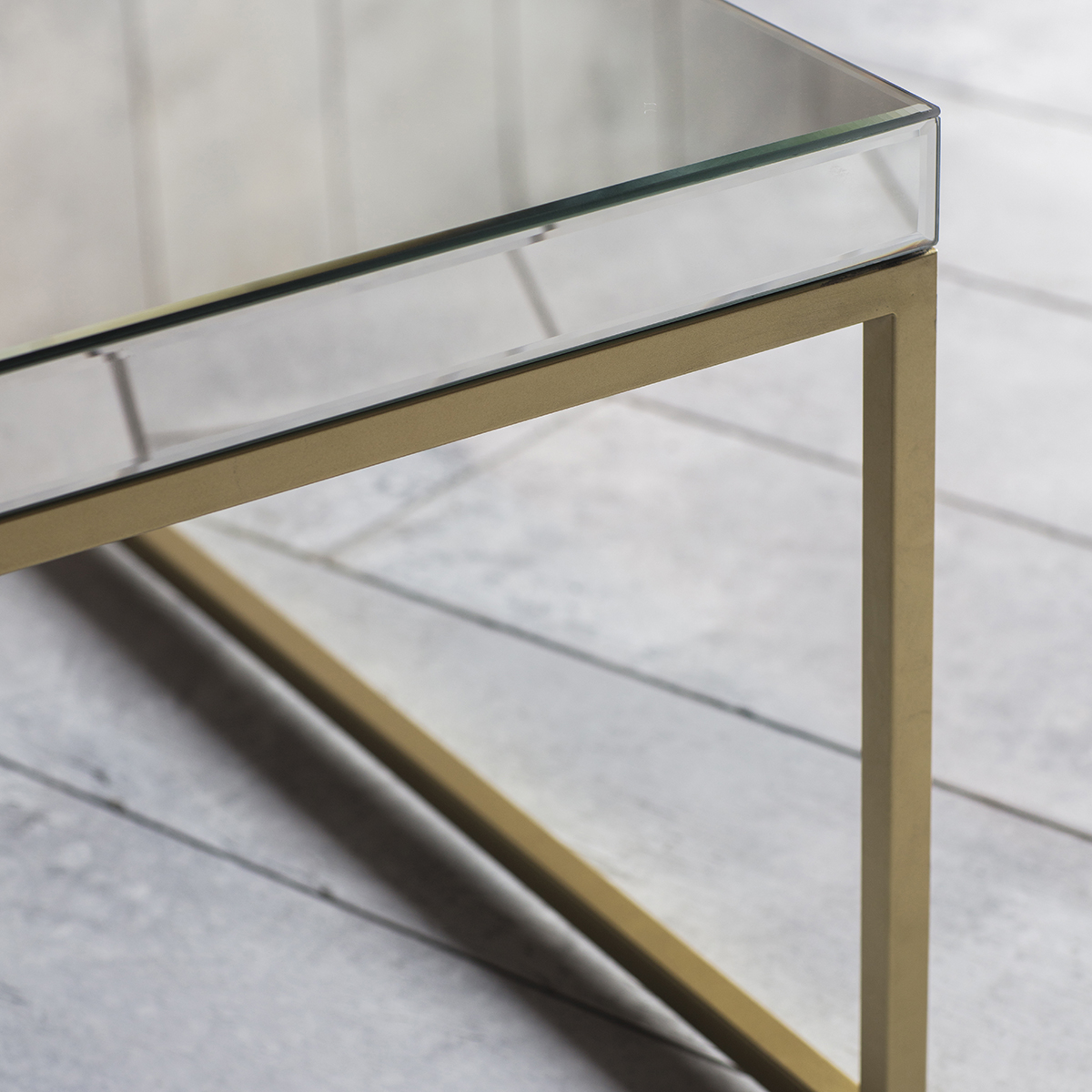 Pippard Champagne Coffee Table  - Style Our Home