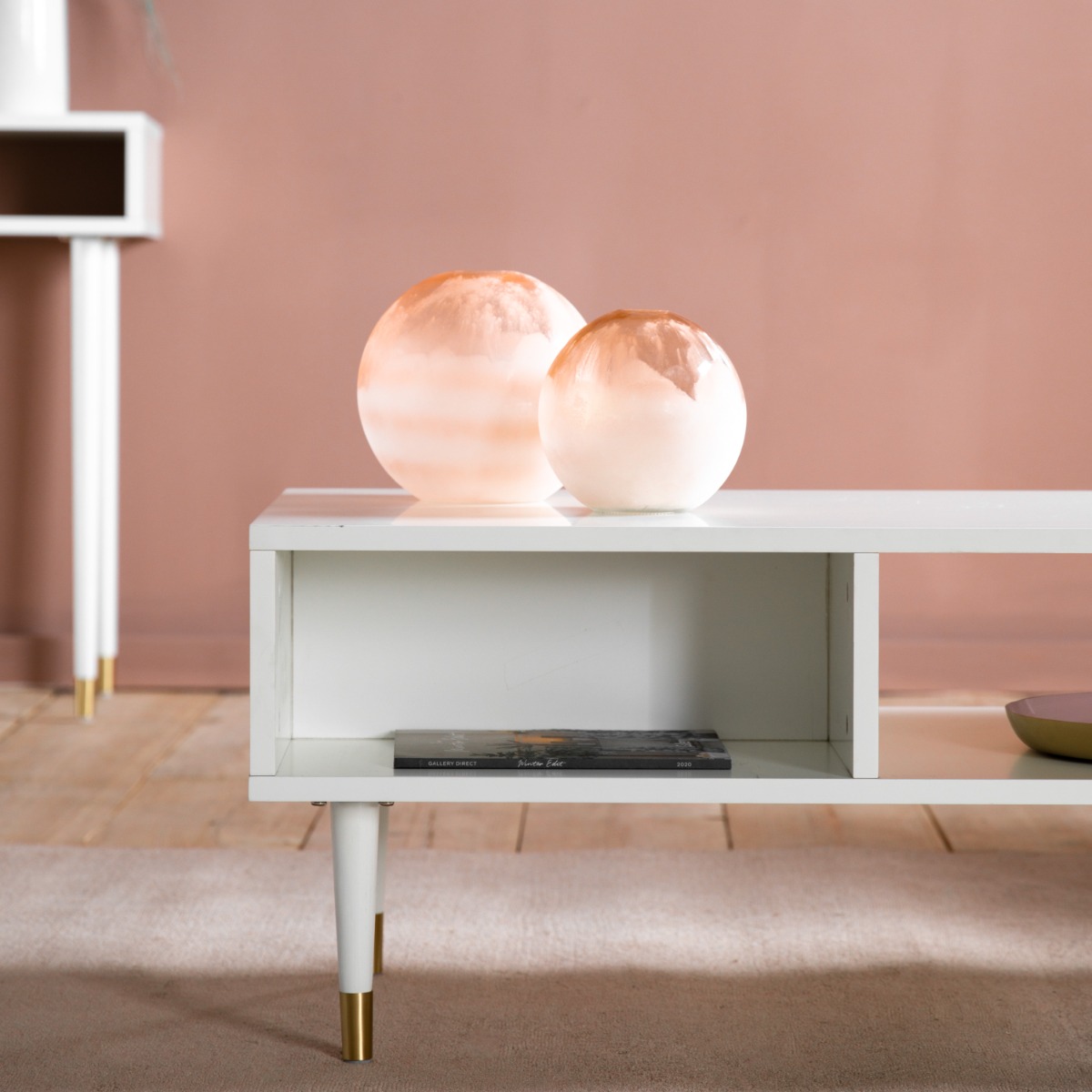 Allestree White Media Unit by Hudson Living | Style Our Home