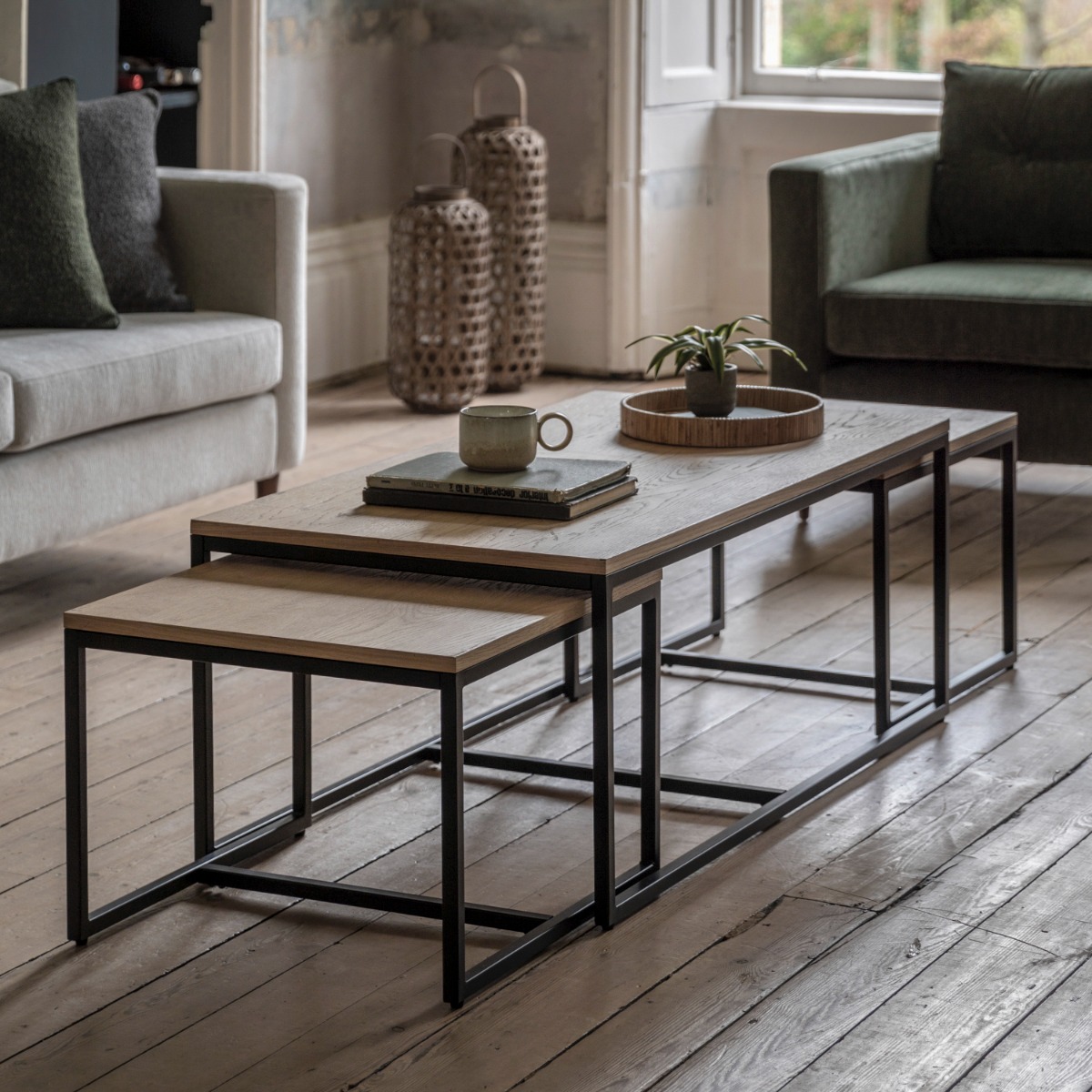 Warren Nesting Coffee Table by Hudson Living | Style Our Home
