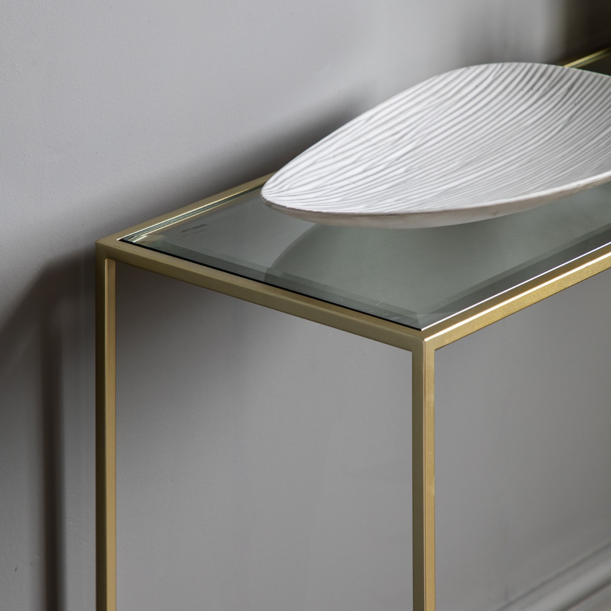 Rothbury Champagne Console Table by Gallery Direct | Style Our Home