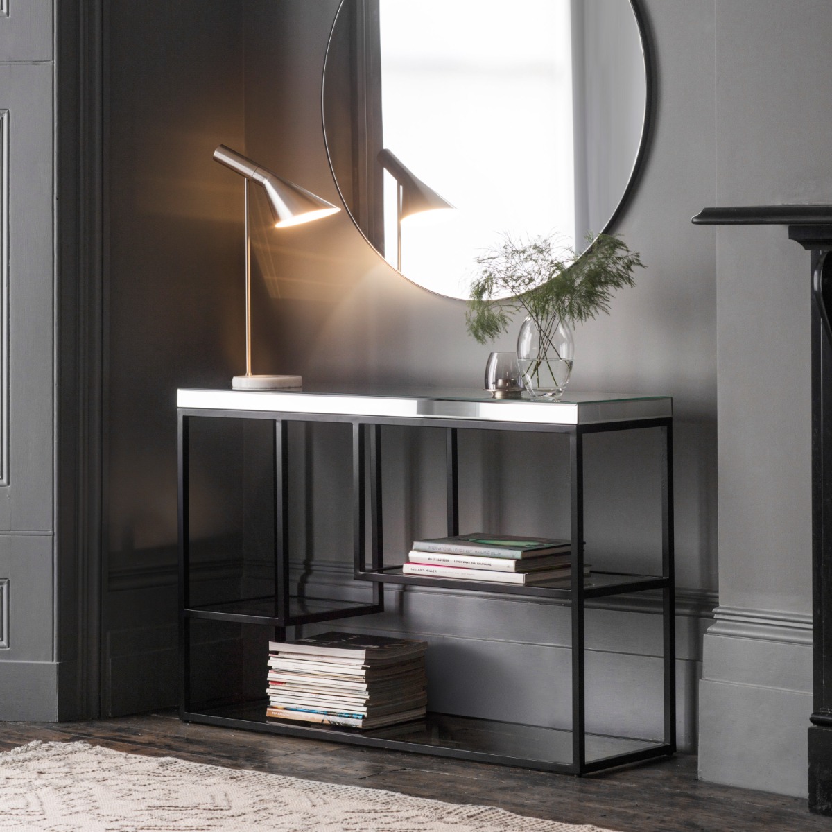 Pippard Black Console Table - Style Our Home