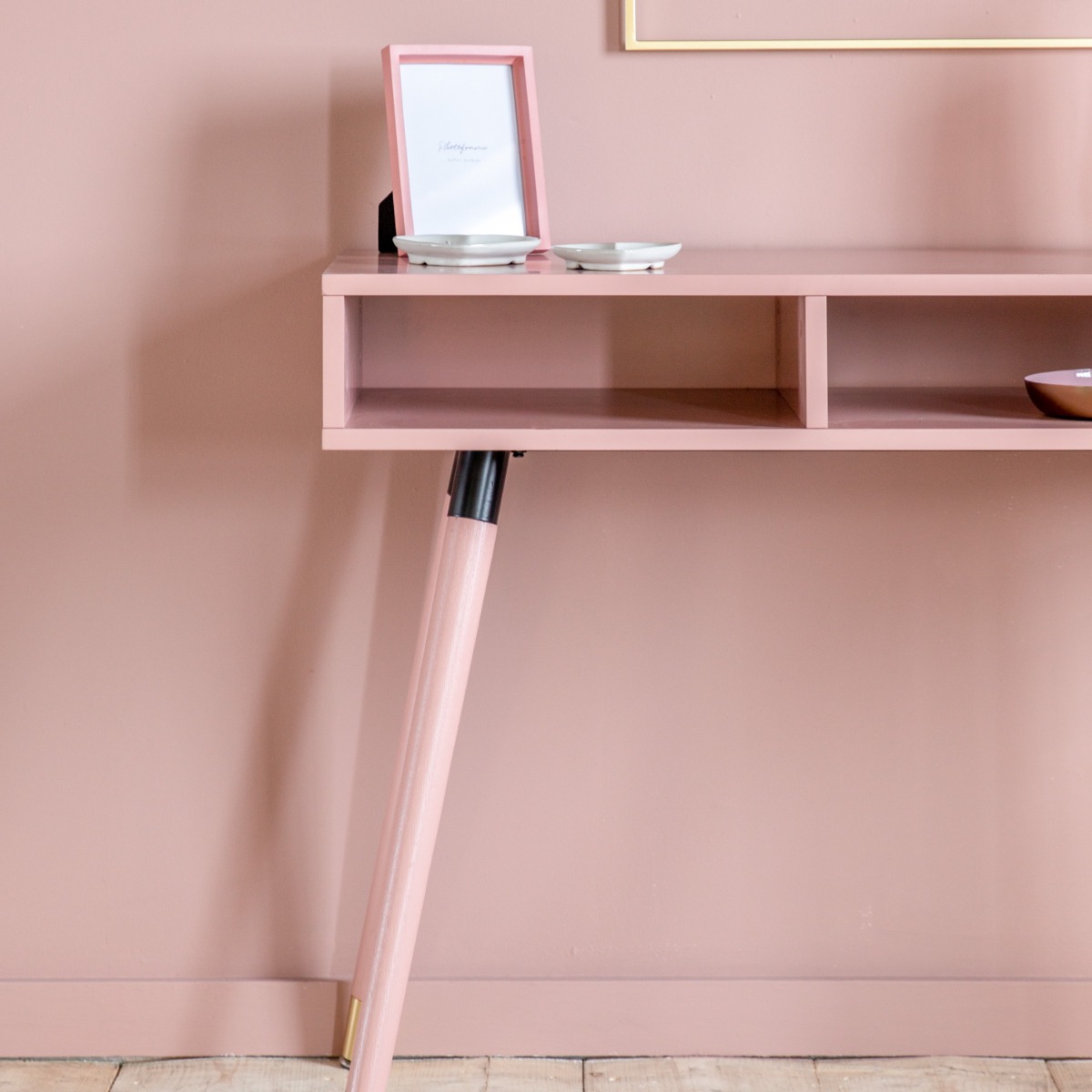 Allestree Pink Console Table by Hudson Living | Style Our Home