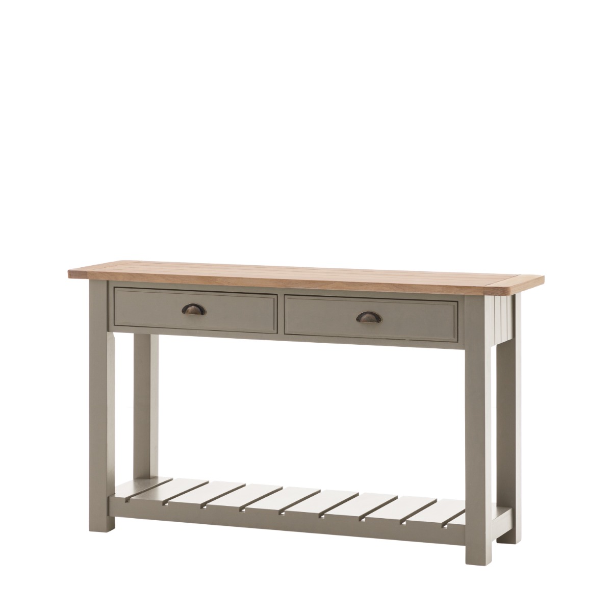 Manor Prairie 2 Drawer Console by Hudson Living | Style Our Home 