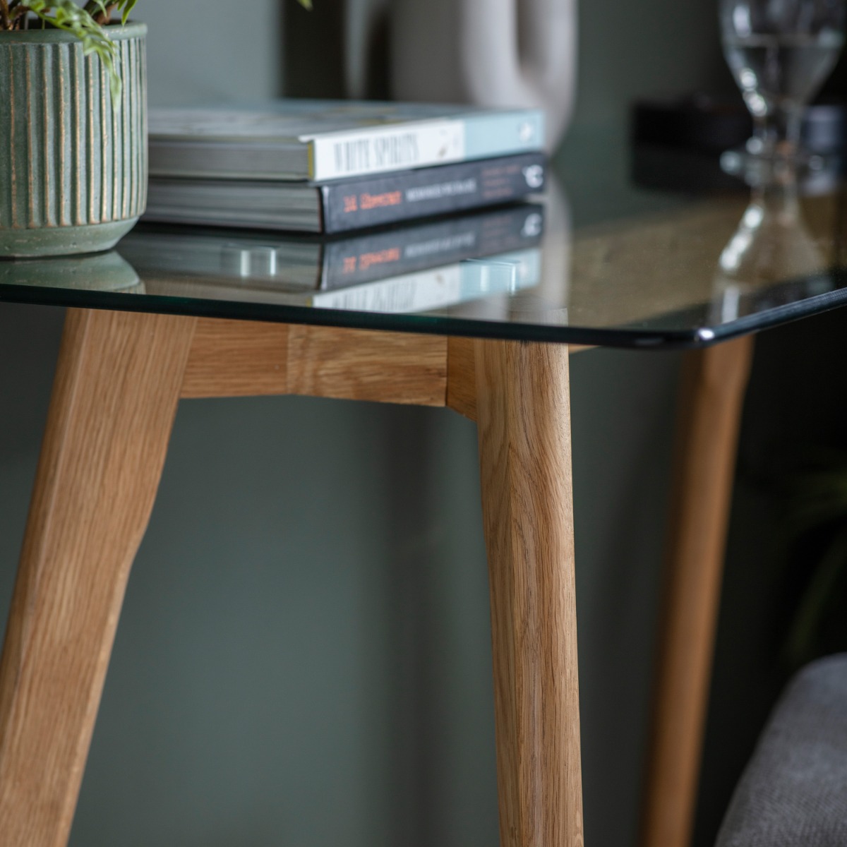 Blake Desk Clear by Hudson Living| Style Our Home 