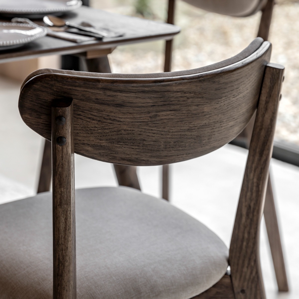 Pirton Dining Chair Smoked 2Pk By Gallery Living | Style Our Home