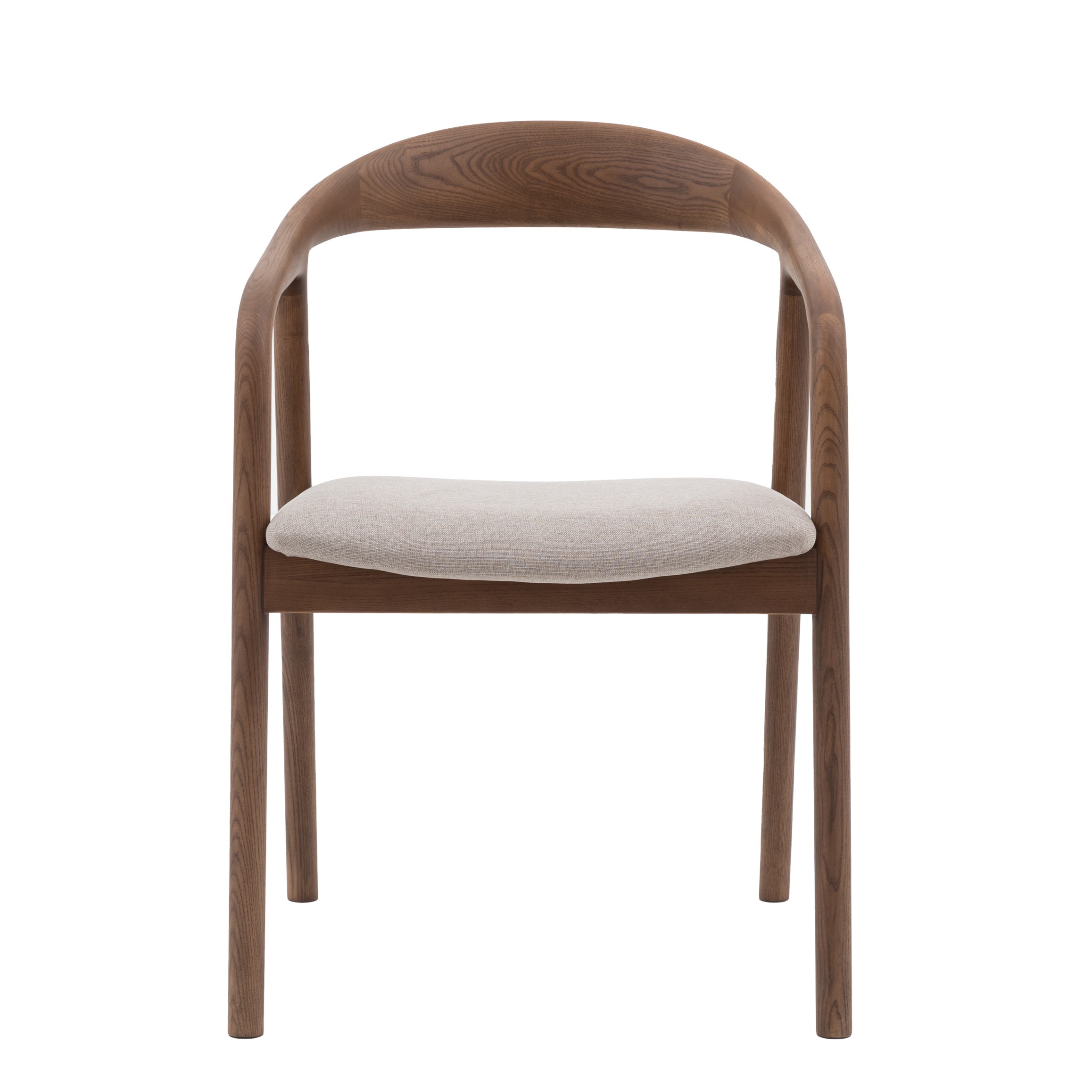 Tearto Walnut Dining Chair UPH (2pk) by Gallery Living | Style Our Home