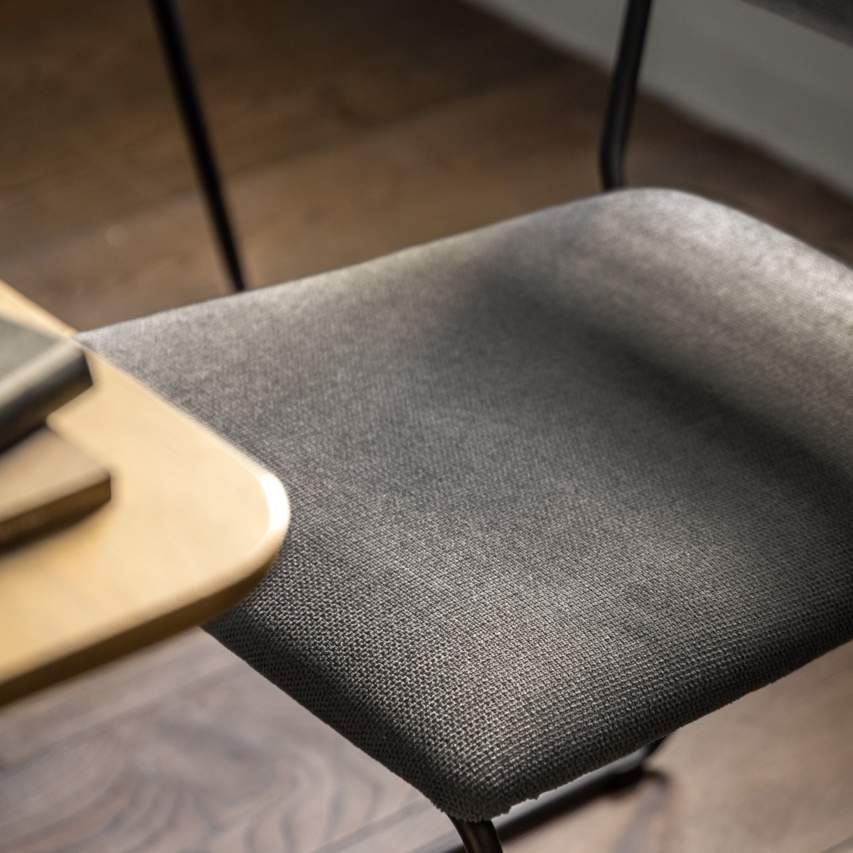 Battlebridge Charcoal Dining Chair (a pair) by Hudson Living | Style Our Home