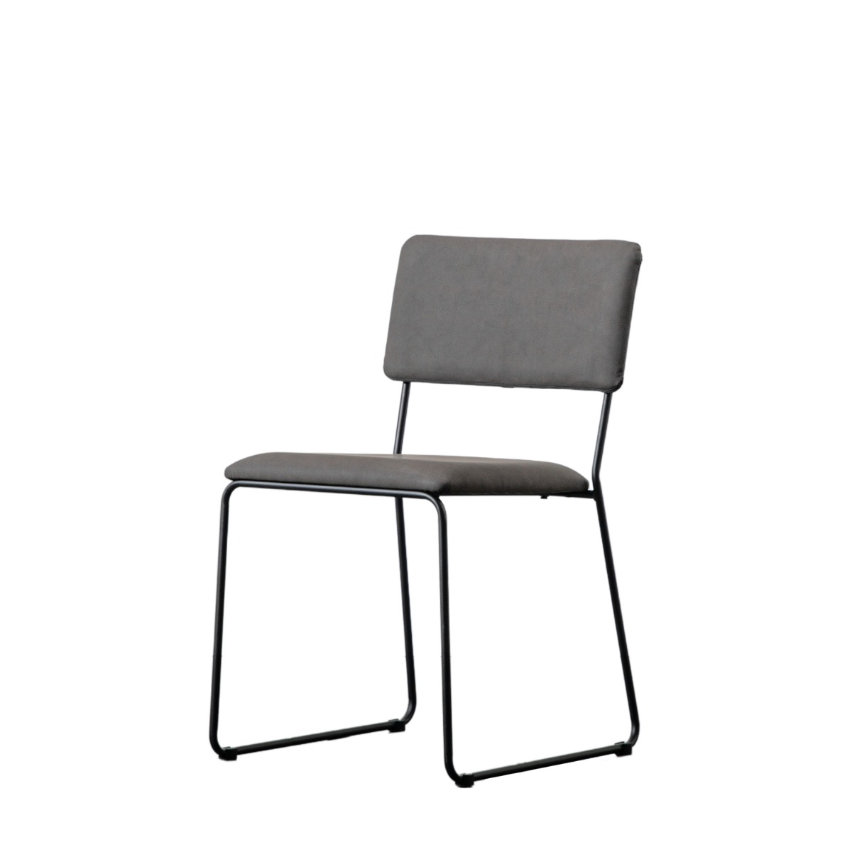 Battlebridge Slate Grey Dining Chair (a pair) by Hudson Living | Style Our Home