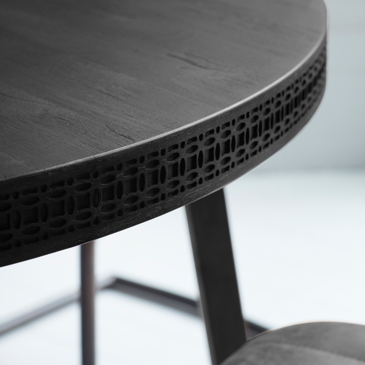 Boho Boutique Round Dining Table  - Style Our Home