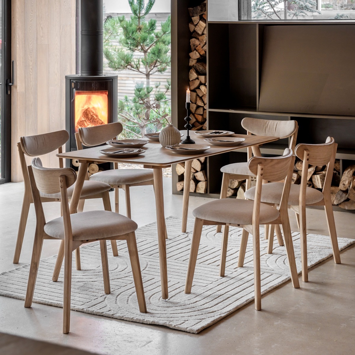 Pirton Dining Table Large Natural By Gallery Living | Style Our Home