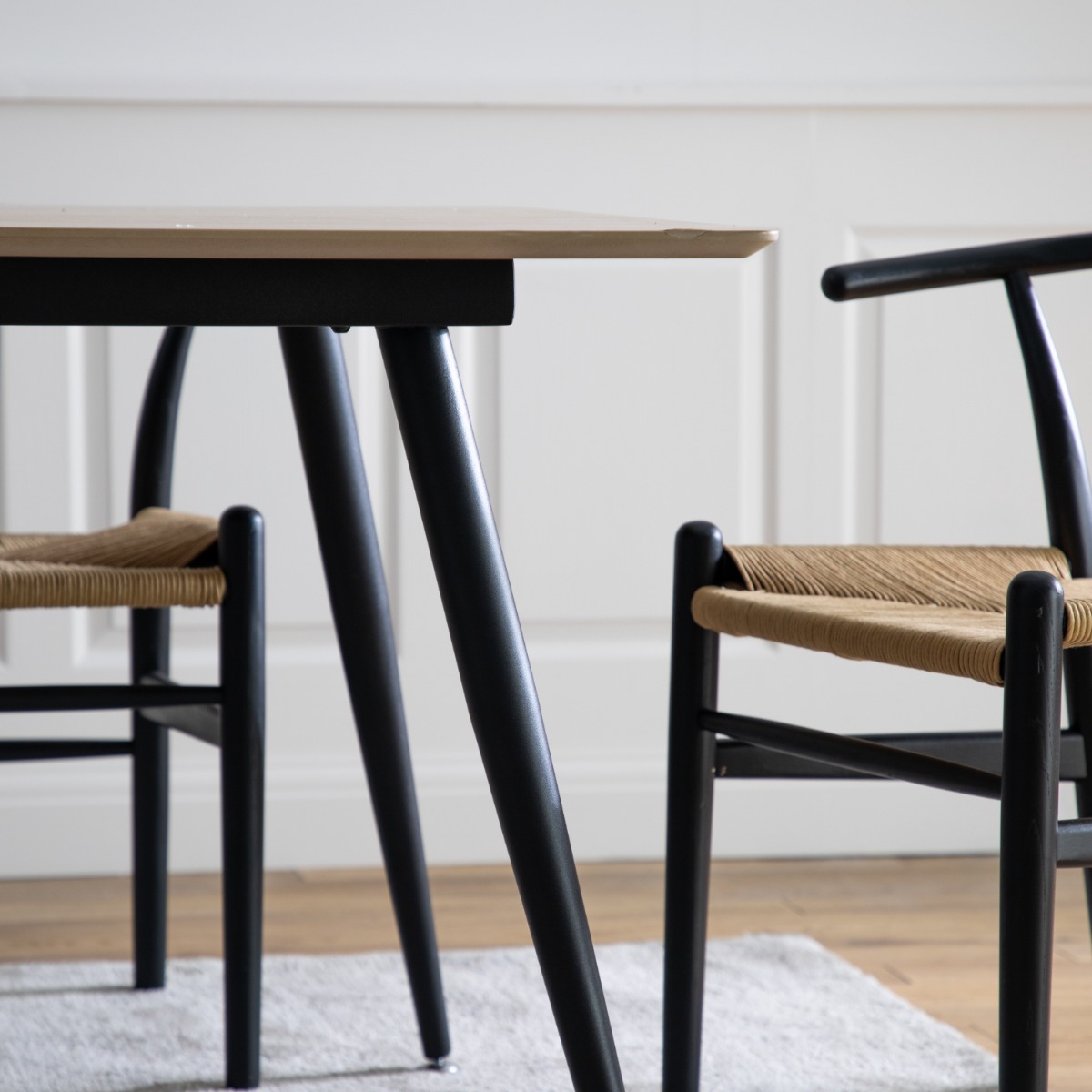 Danbury Natural Rectangle Dining Table by Hudson Living | Style Our Home