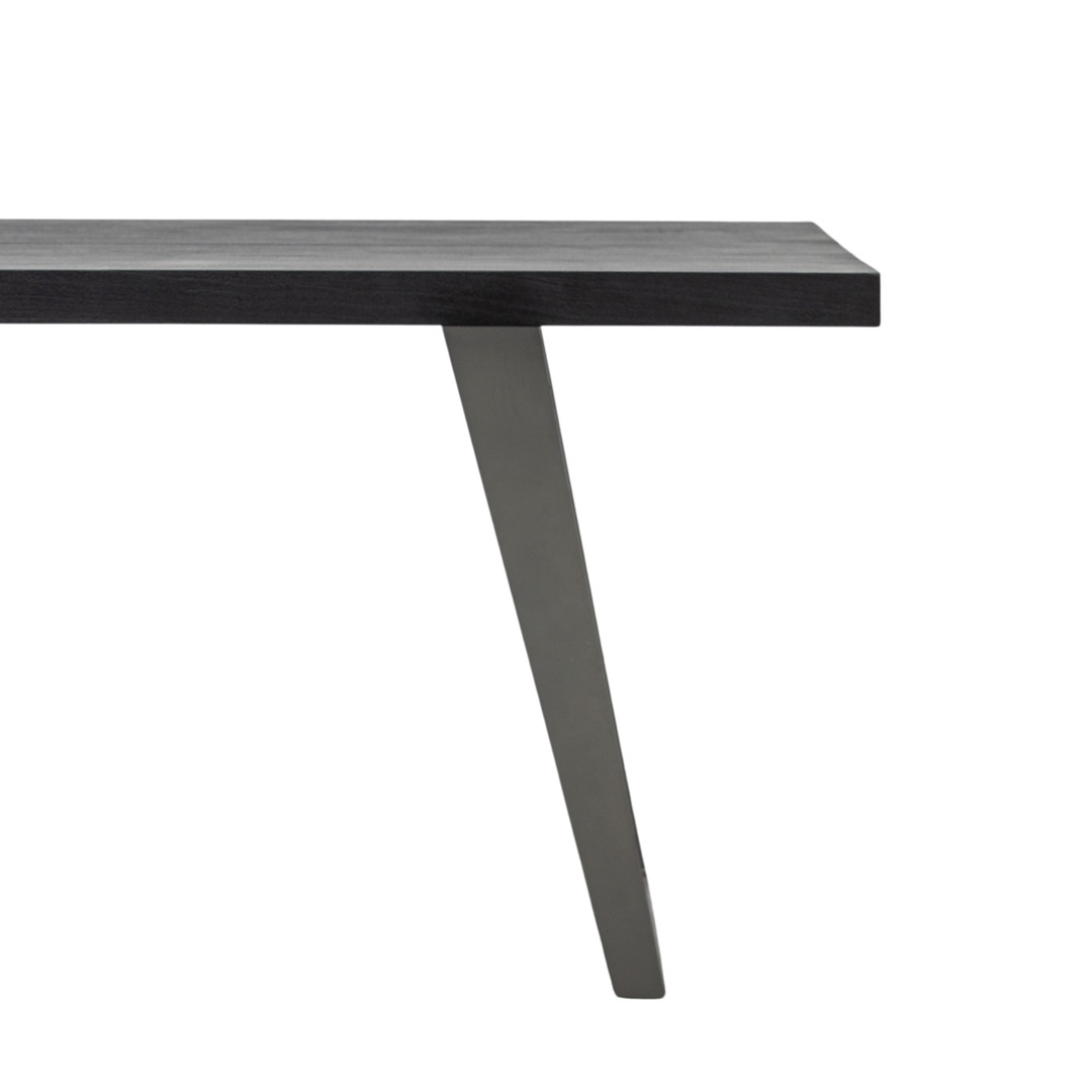 Kansas Dining Table Black Large By Gallery Living | Style Our Home