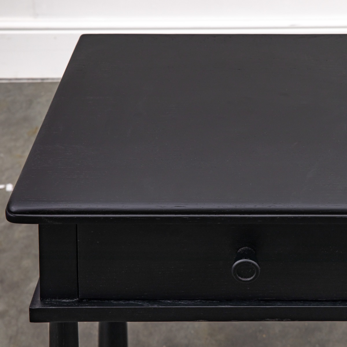 Wycombe Black Dressing Table With Drawer - Style Our Home