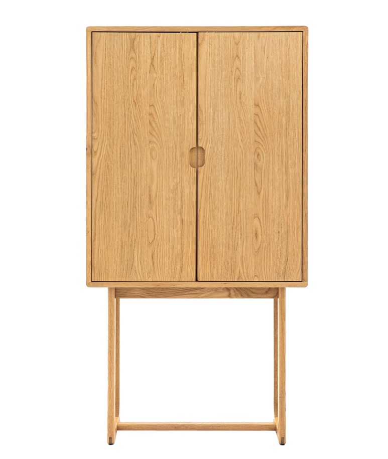 Mella Cocktail Cabinet Natural By Gallery Living | Style Our Home