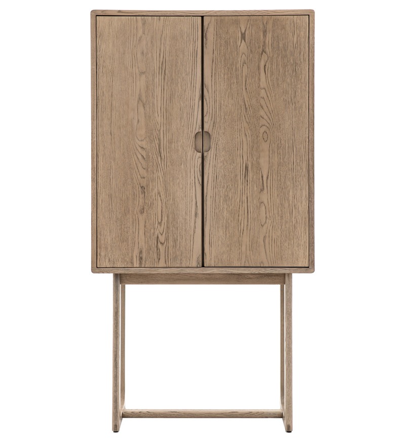 Mella Cocktail Cabinet Smoked By Gallery Living | Style Our Home