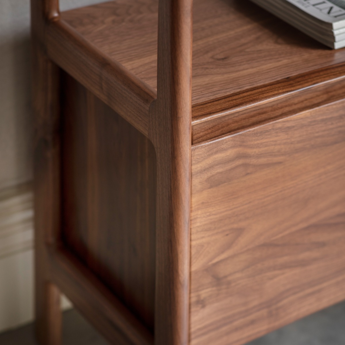 Madrid Open Display Walnut - Style Our Home 