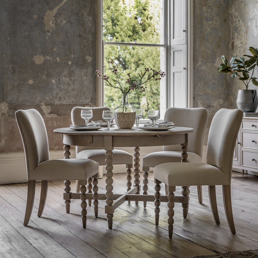 Moreton Round Extending Dining Table By Gallery Living | Style Our Home