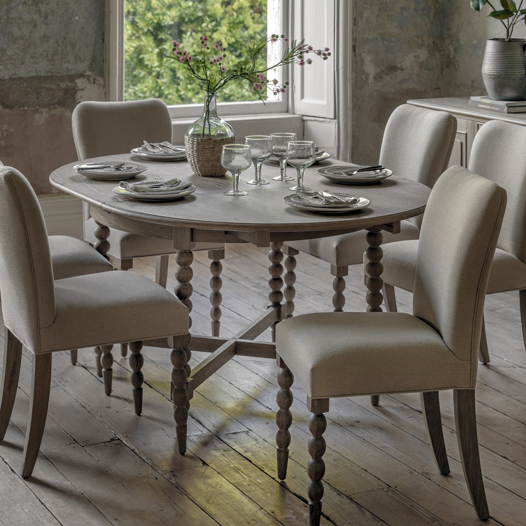 Moreton Round Extending Dining Table By Gallery Living | Style Our Home