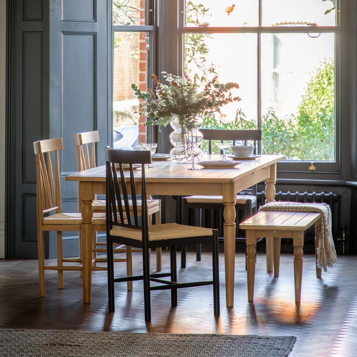 Manor Natural Extending Dining Table by Hudson Living | Style Our Home