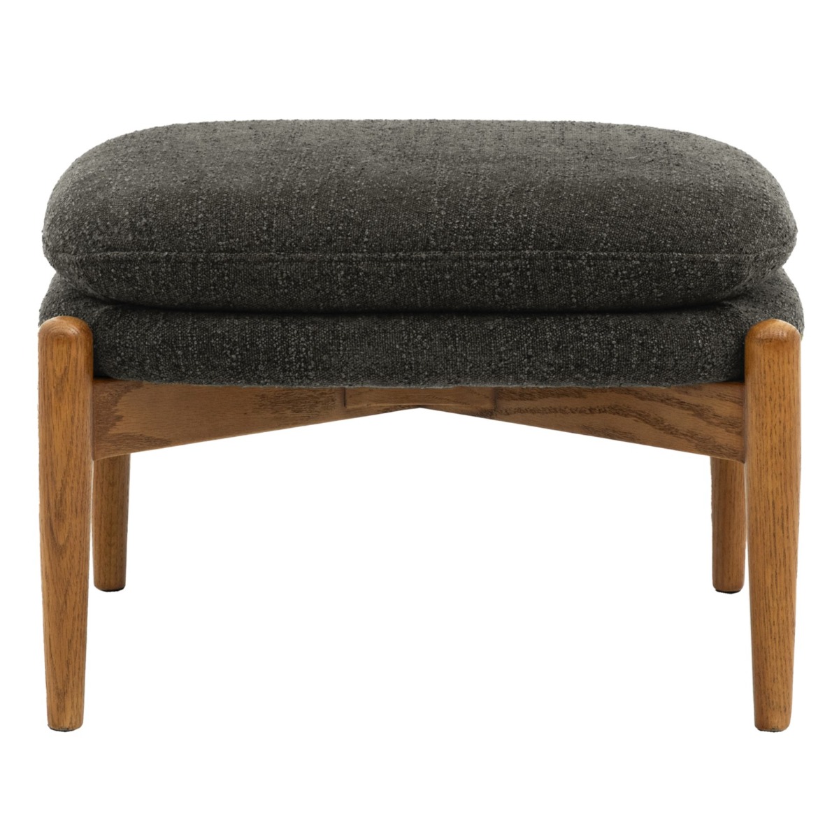 Datsun Charcoal Footstool by Gallery Living | Style Our Home