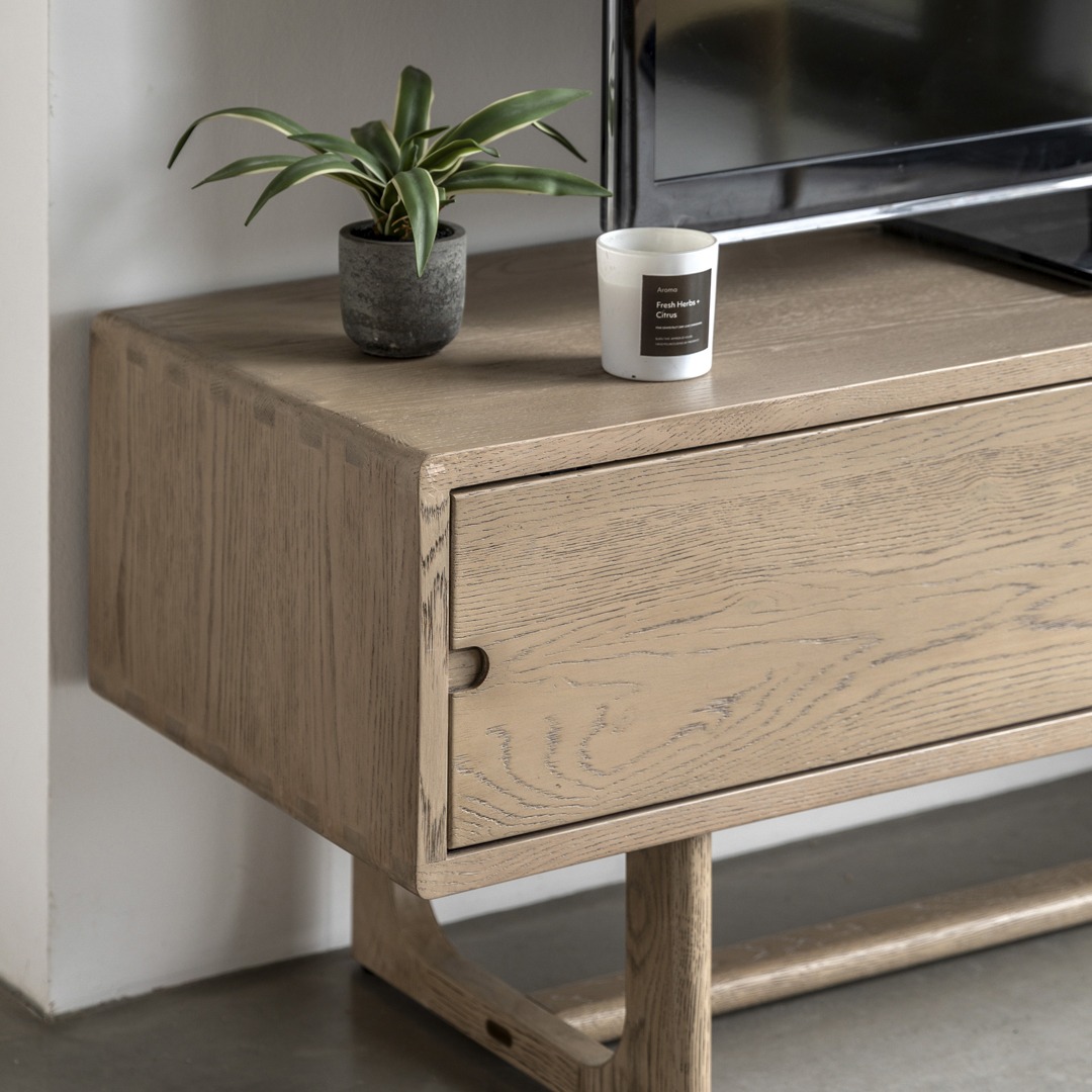 Mella Media Unit Smoked By Gallery Living | Style Our Home
