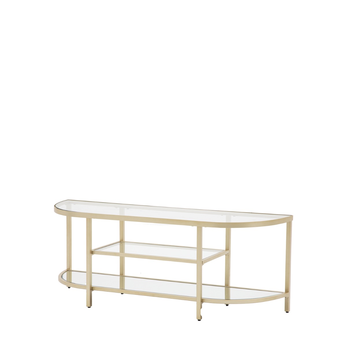 Hudson Champagne Media Unit | Style Our Home