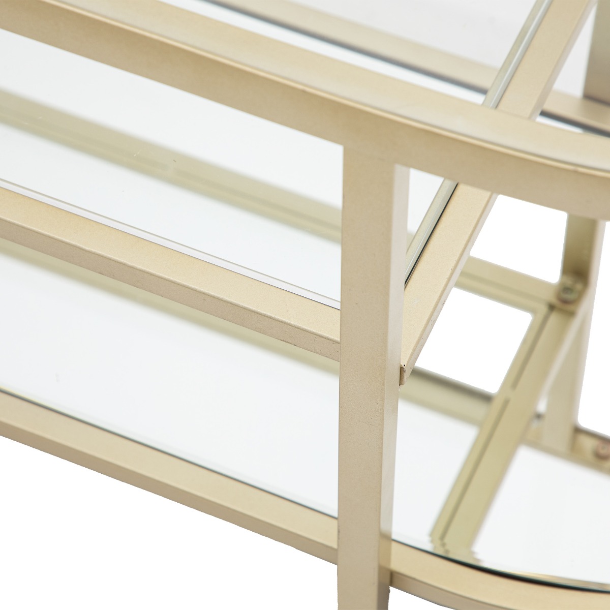 Hudson Champagne Media Unit | Style Our Home