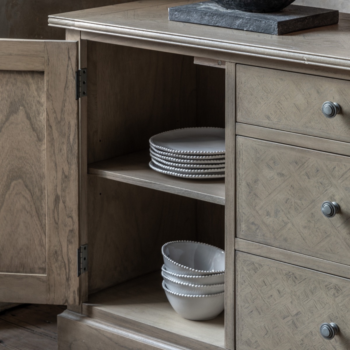 Mustique Sideboard - 2 Door, 3 Drawer - Style Our Home