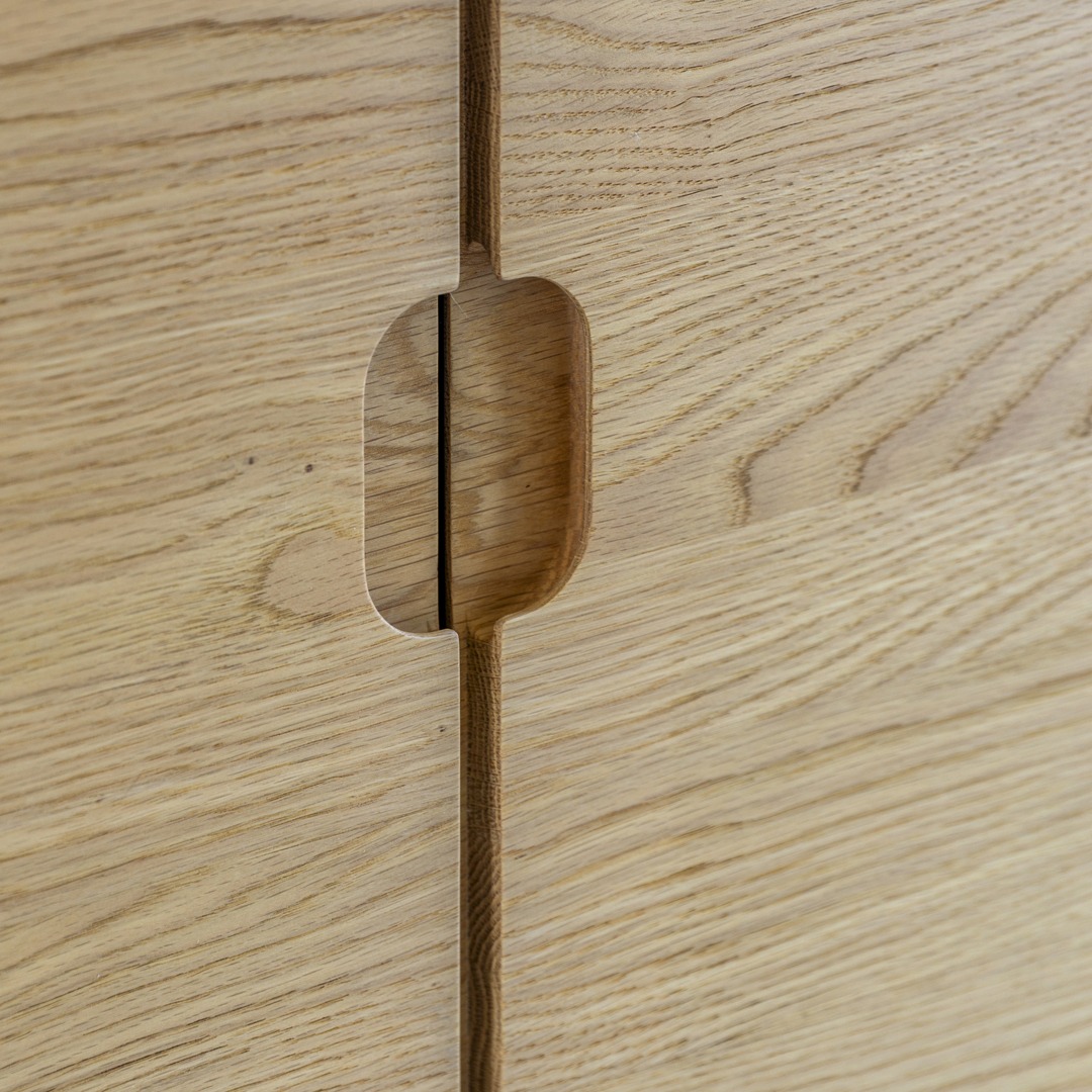 Mella 4 Door sideboard Natural By Gallery Living | Style Our Home