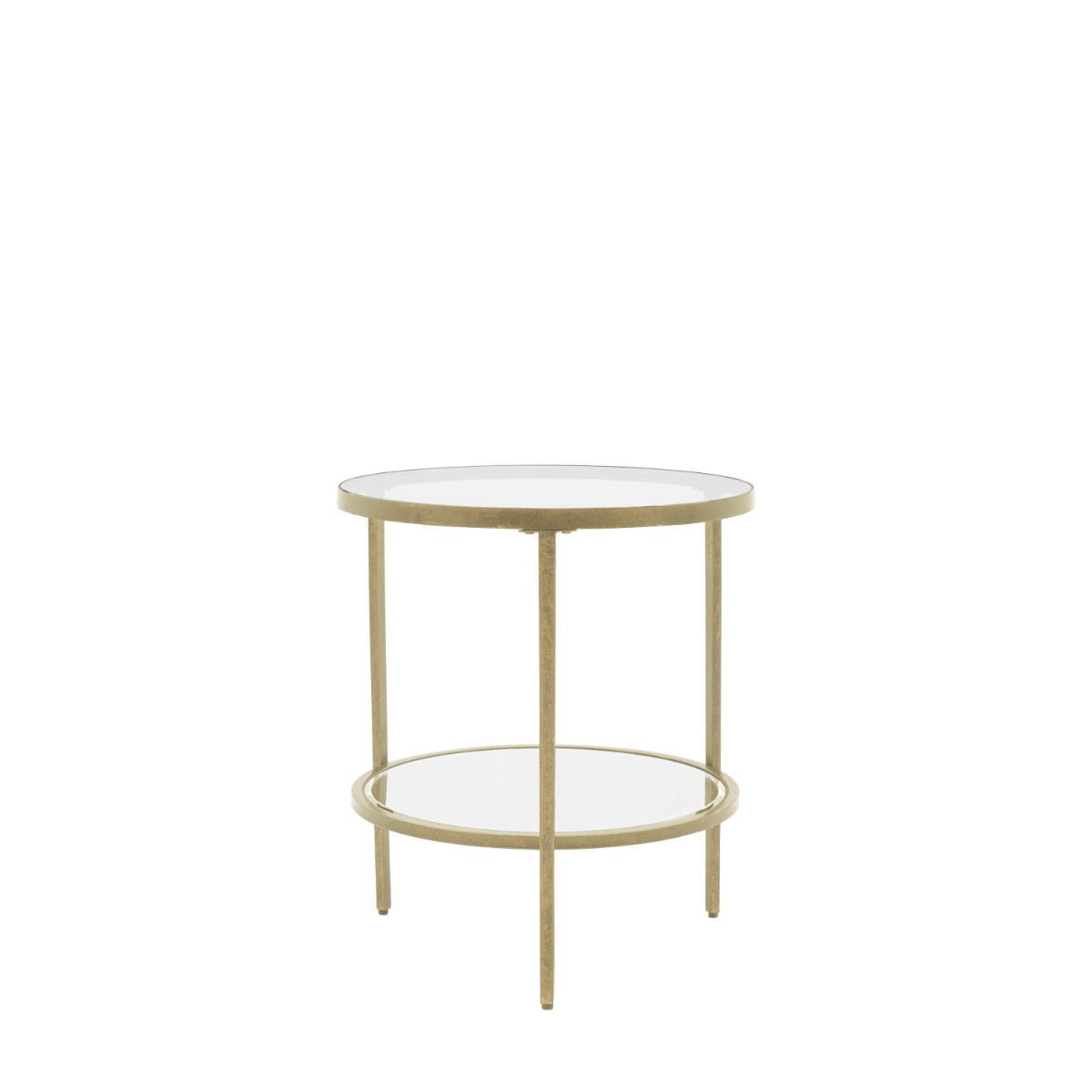 Hudson Champagne Side Table - Style Our Home 