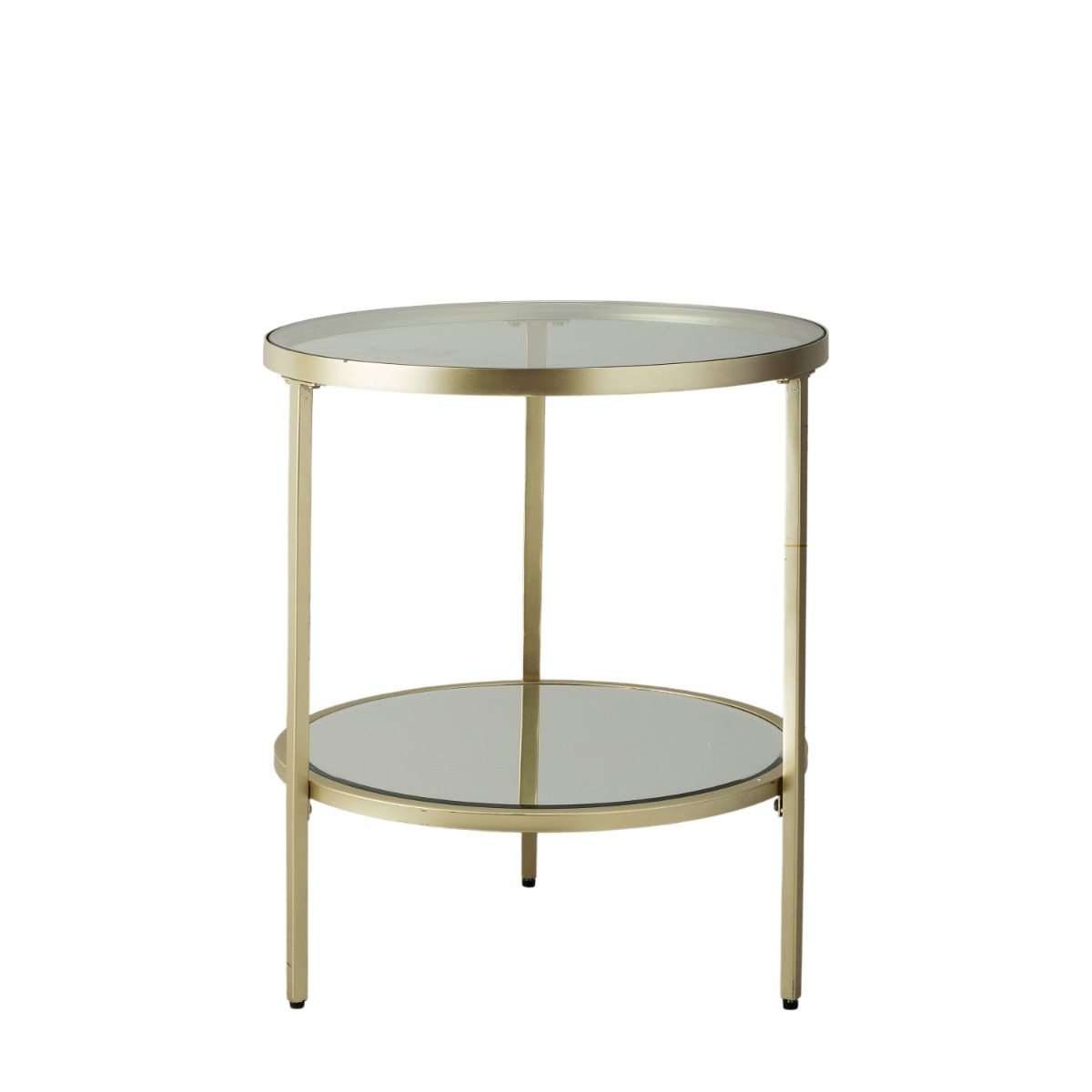 Hudson Champagne Side Table - Style Our Home 