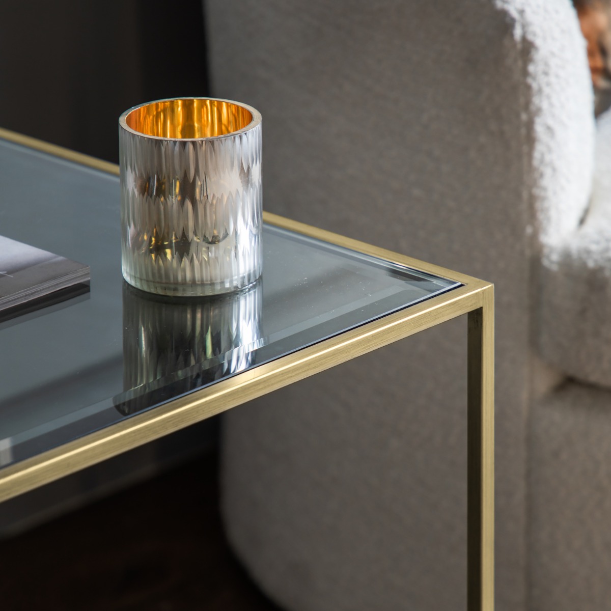 Rothbury Champagne Side Table by Gallery Direct | Style Our Home