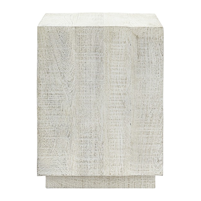 Clarion Whitewash Side Table By Gallery Living | Style Our Home