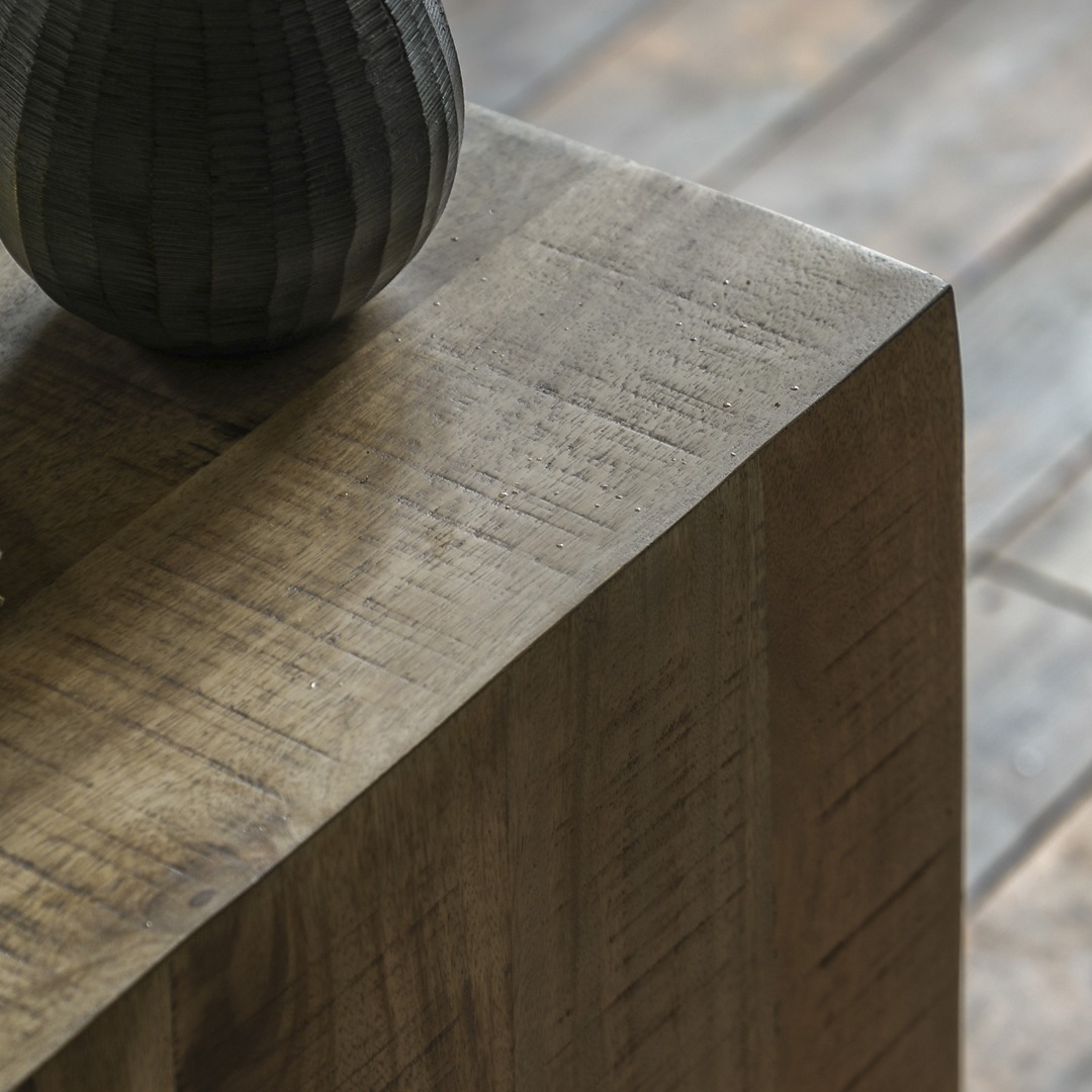 Clarion Weathered Side Table By Gallery Living | Style Our Home