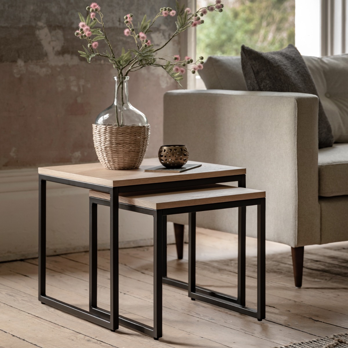 Warren Nest of 2 Side Tables by Hudson Living | Style Our Home